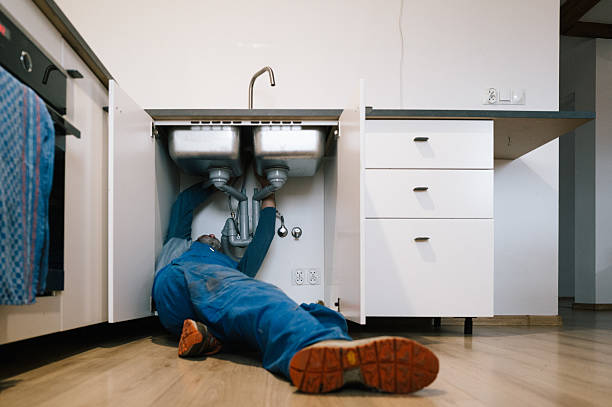 Professional Drain Cleaning technician working in Gardiner, NY